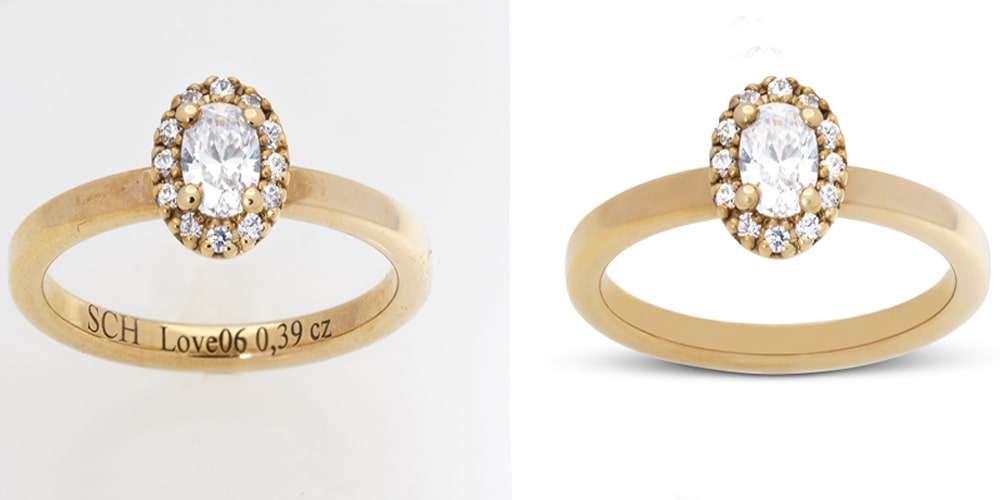 jewelry retouching service